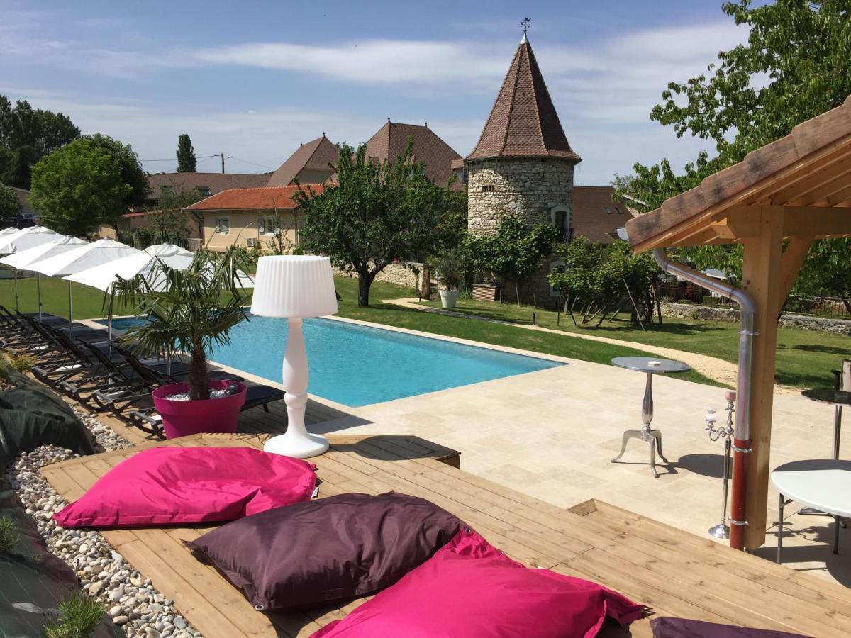 Domaine De Suzel Hotel Vignieu ภายนอก รูปภาพ