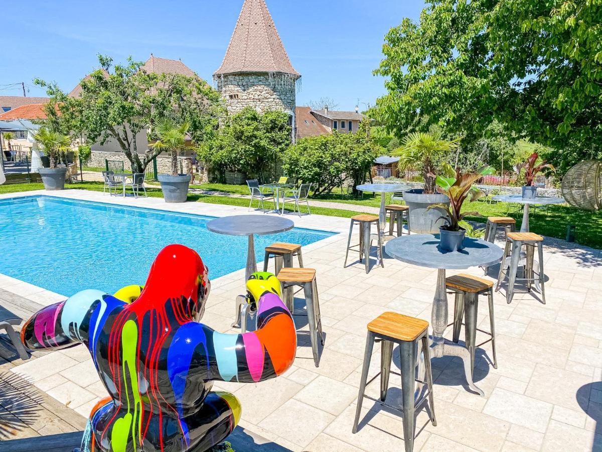 Domaine De Suzel Hotel Vignieu ภายนอก รูปภาพ